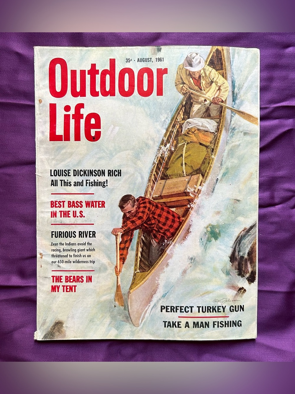 August, 1961: Outdoor Life Magazine Vol 128, No. 2